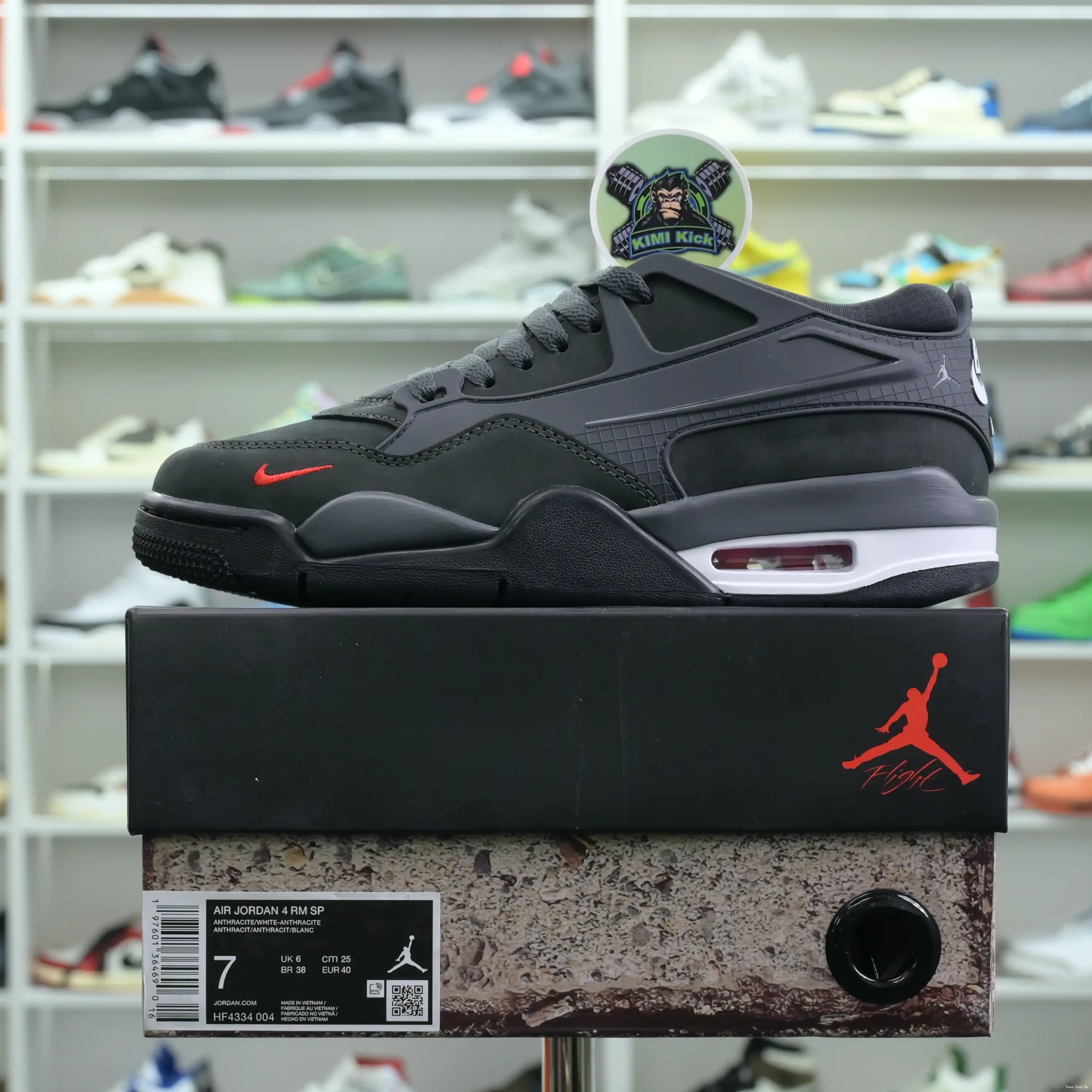 RM Nigel Jordan Air 4 Kimikick “Anthracite” Sylvester x Jordan SP 0429